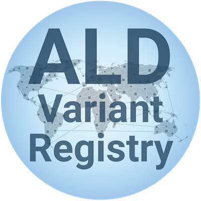 ABCD1 Variant Registry logo — global database for ALD genetic variant classification